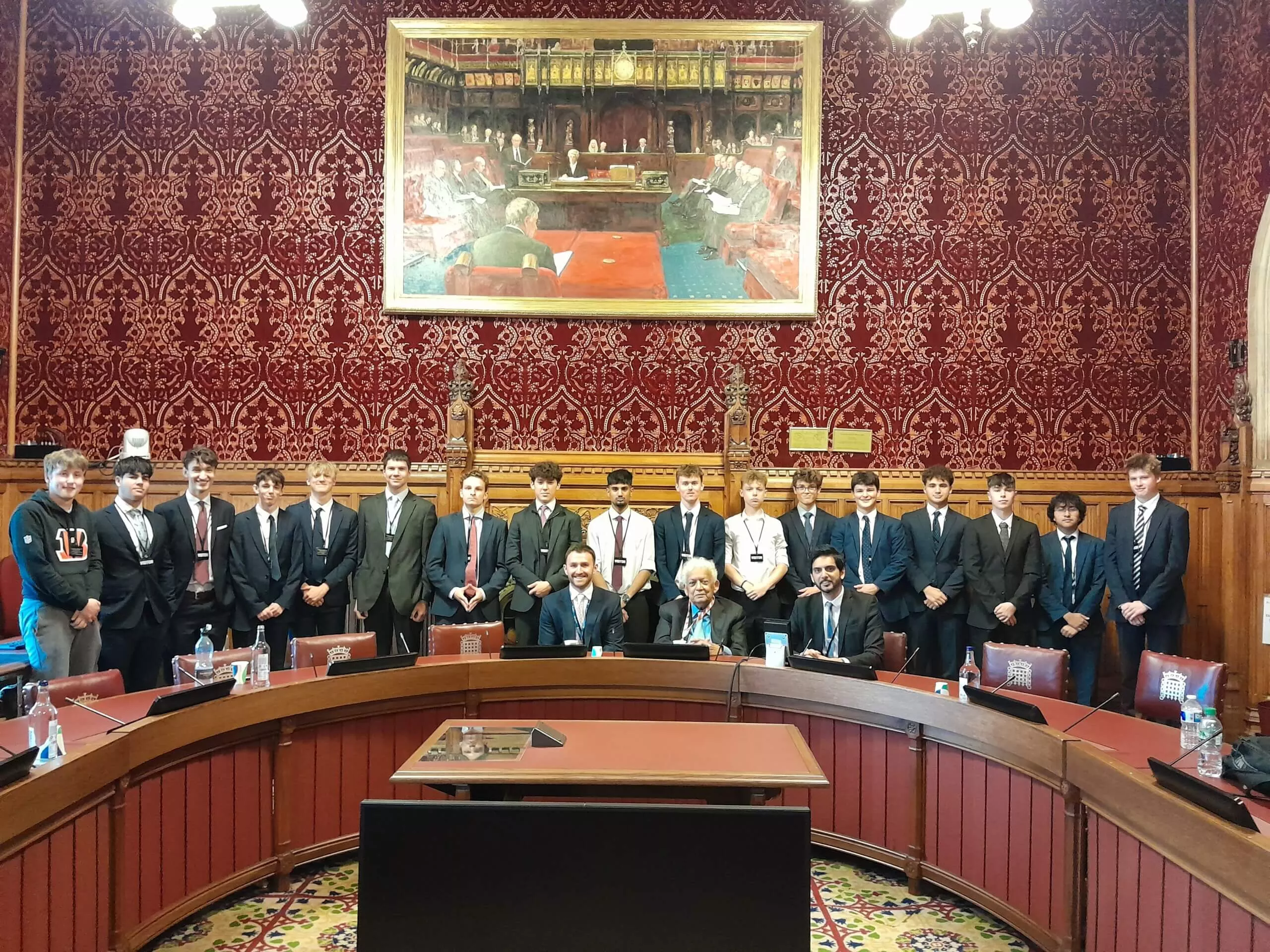 Ghandi Commemoration and Tour of Parliament